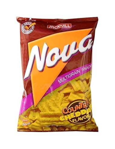 Nova Chips sabor Chédar JACK & JILL 110G
