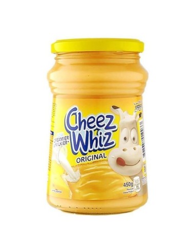 Pasta de queso cheez whiz original KRAFT FOODS 450G