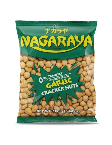 Nagaraya Cracker Nuts sabor a ajo 160G
