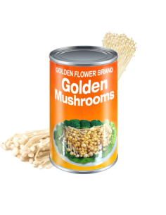 Enoki Golden Mushrooms (GOLDEN FLOWER) 425g