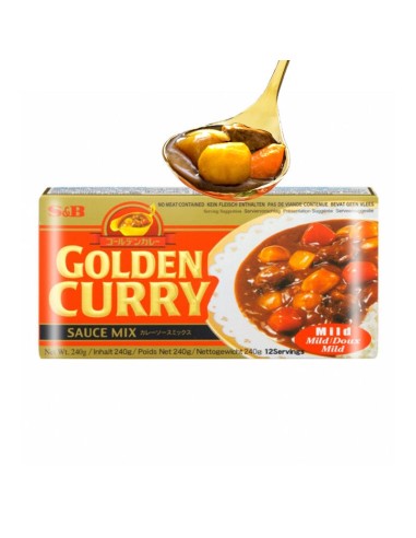 Golden Curry Mild S&B 220G