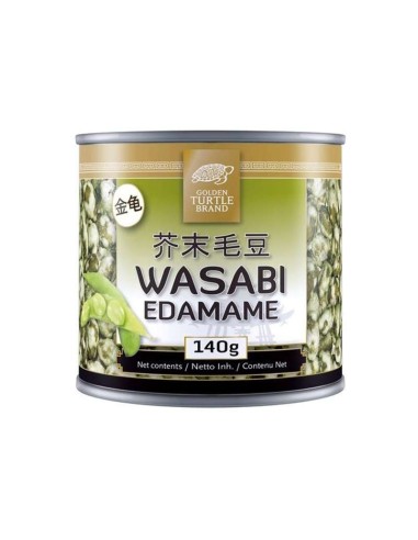 Edamame sabor Wasabi Golden Turtle 140G