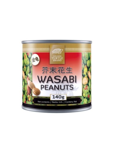 Cacahuetes con Wasabi GOLDEN TURTLE 140G