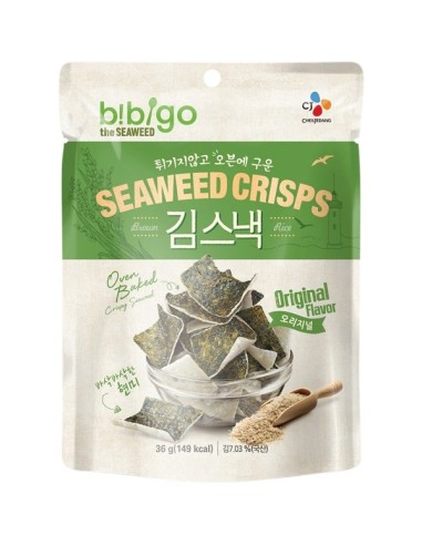 Chips Algas Oriental Aperitivo BIBIGO 20G