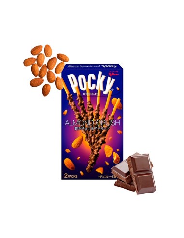 Pocky Stick de Chocolate y Almendra 46G