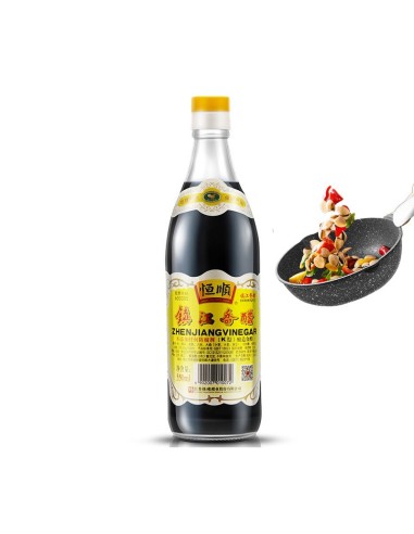 Vinagre Arroz Negro Glutinoso Chinkiang JUMBO 550ML