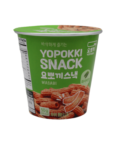 Yopokki Snack sabor a Wasabi 50G