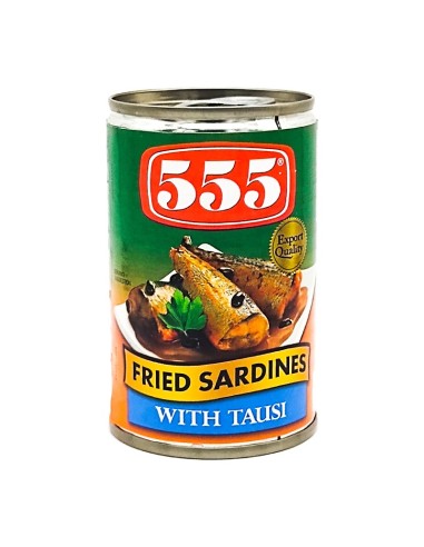 Sardinas Fritas con Frijol Negro 555 SARDINES 155G